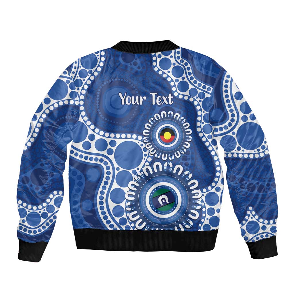 Kangaroos NAIDOC 2026 Personalised Bomber Jacket 50 Years of Deadly Aboriginal Art