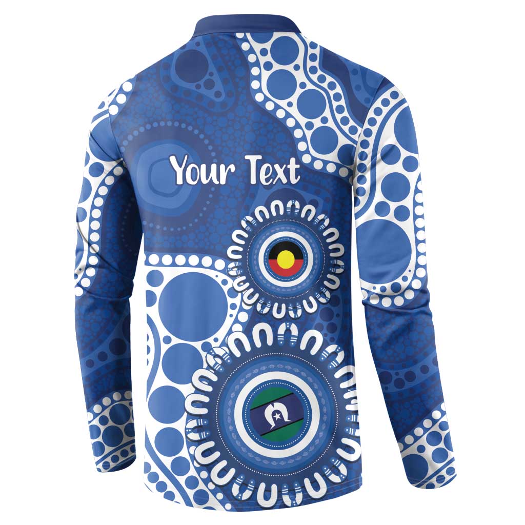 Kangaroos NAIDOC 2026 Personalised Button Sweatshirt 50 Years of Deadly Aboriginal Art