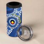 Kangaroos NAIDOC 2026 Personalised 4 in 1 Can Cooler Tumbler 50 Years of Deadly Aboriginal Art
