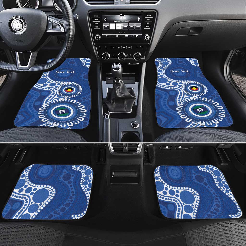 Kangaroos NAIDOC 2026 Personalised Car Mats 50 Years of Deadly Aboriginal Art