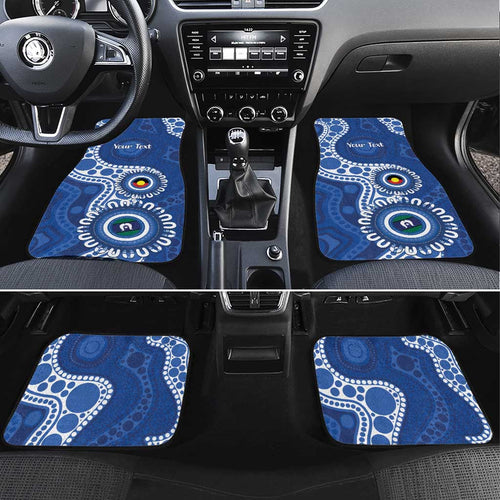 Kangaroos NAIDOC 2026 Personalised Car Mats 50 Years of Deadly Aboriginal Art