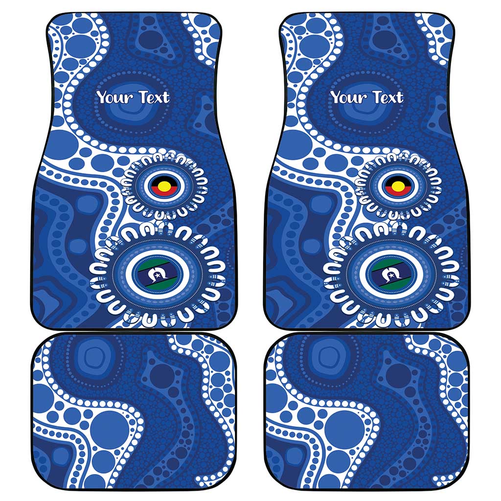 Kangaroos NAIDOC 2026 Personalised Car Mats 50 Years of Deadly Aboriginal Art