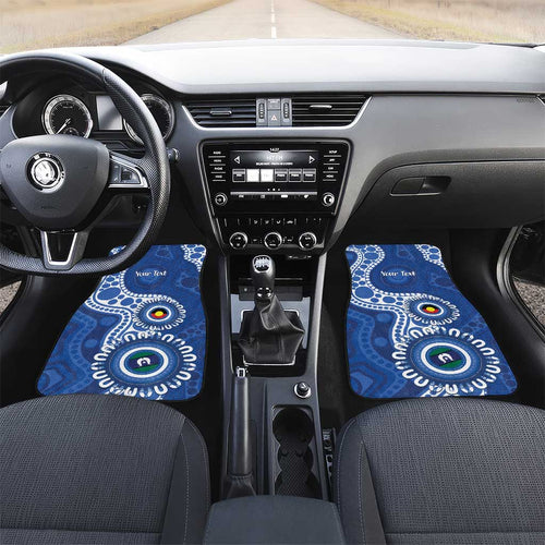 Kangaroos NAIDOC 2026 Personalised Car Mats 50 Years of Deadly Aboriginal Art