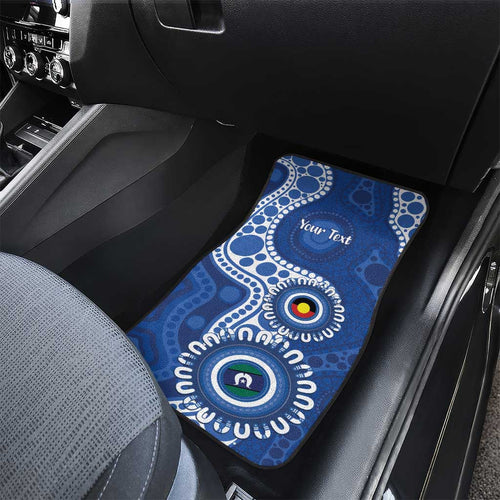 Kangaroos NAIDOC 2026 Personalised Car Mats 50 Years of Deadly Aboriginal Art