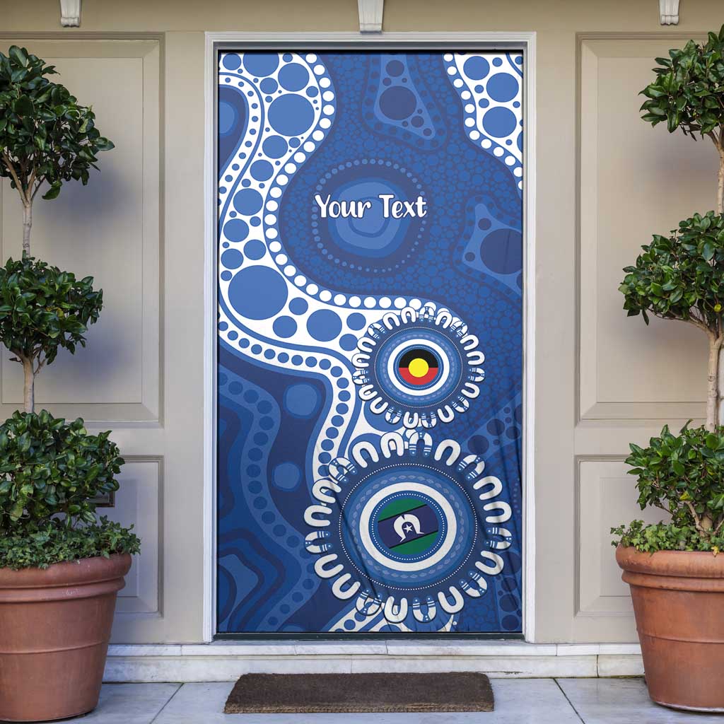 Kangaroos NAIDOC 2026 Personalised Door Cover 50 Years of Deadly Aboriginal Art