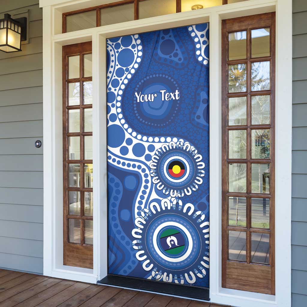 Kangaroos NAIDOC 2026 Personalised Door Cover 50 Years of Deadly Aboriginal Art