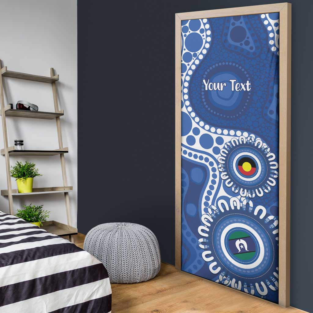 Kangaroos NAIDOC 2026 Personalised Door Cover 50 Years of Deadly Aboriginal Art