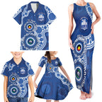 Kangaroos NAIDOC 2026 Personalised Family Matching Tank Maxi Dress and Hawaiian Shirt 50 Years of Deadly Aboriginal Art