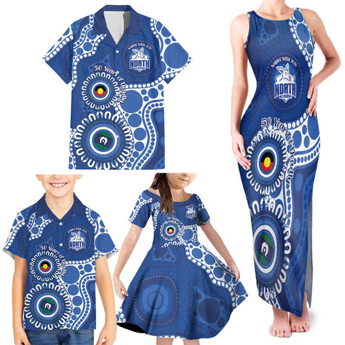 Kangaroos NAIDOC 2026 Personalised Family Matching Tank Maxi Dress and Hawaiian Shirt 50 Years of Deadly Aboriginal Art