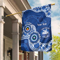 Kangaroos NAIDOC 2026 Personalised Garden Flag 50 Years of Deadly Aboriginal Art