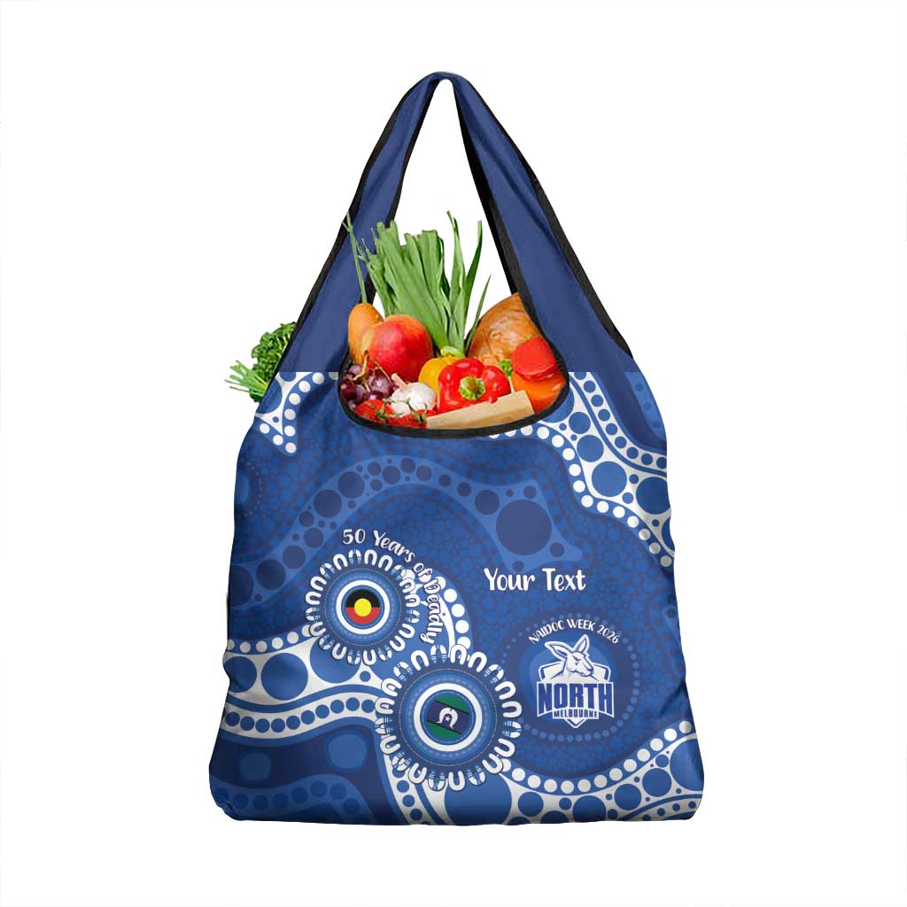 Kangaroos NAIDOC 2026 Personalised Grocery Bag 50 Years of Deadly Aboriginal Art