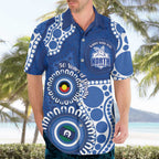 Kangaroos NAIDOC 2026 Personalised Hawaiian Shirt 50 Years of Deadly Aboriginal Art