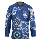 Kangaroos NAIDOC 2026 Personalised Hockey Jersey 50 Years of Deadly Aboriginal Art