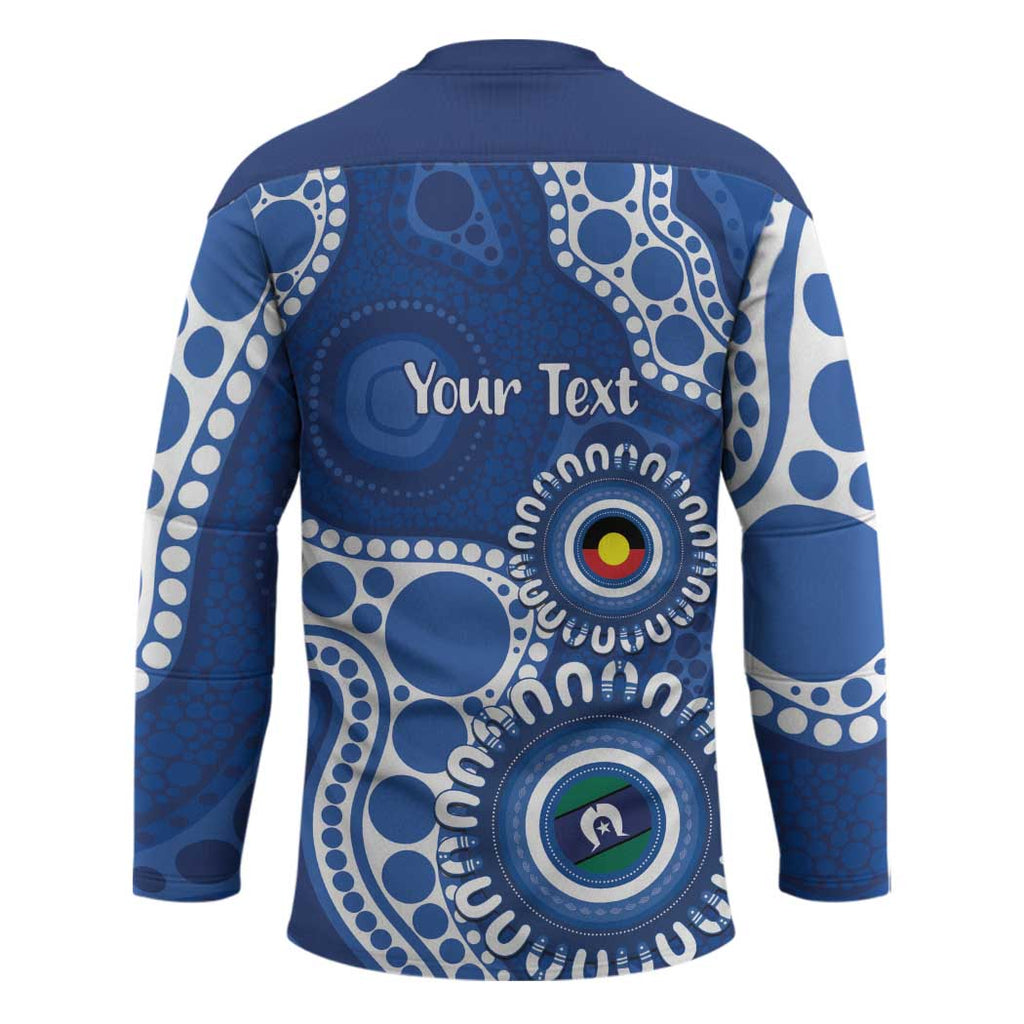 Kangaroos NAIDOC 2026 Personalised Hockey Jersey 50 Years of Deadly Aboriginal Art
