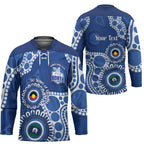 Kangaroos NAIDOC 2026 Personalised Hockey Jersey 50 Years of Deadly Aboriginal Art
