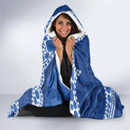 Kangaroos NAIDOC 2026 Personalised Hooded Blanket 50 Years of Deadly Aboriginal Art