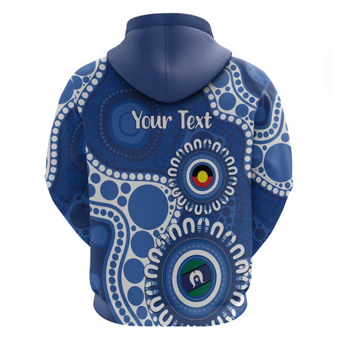 Kangaroos NAIDOC 2026 Personalised Hoodie 50 Years of Deadly Aboriginal Art