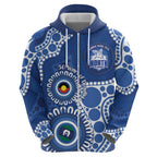 Kangaroos NAIDOC 2026 Personalised Hoodie 50 Years of Deadly Aboriginal Art