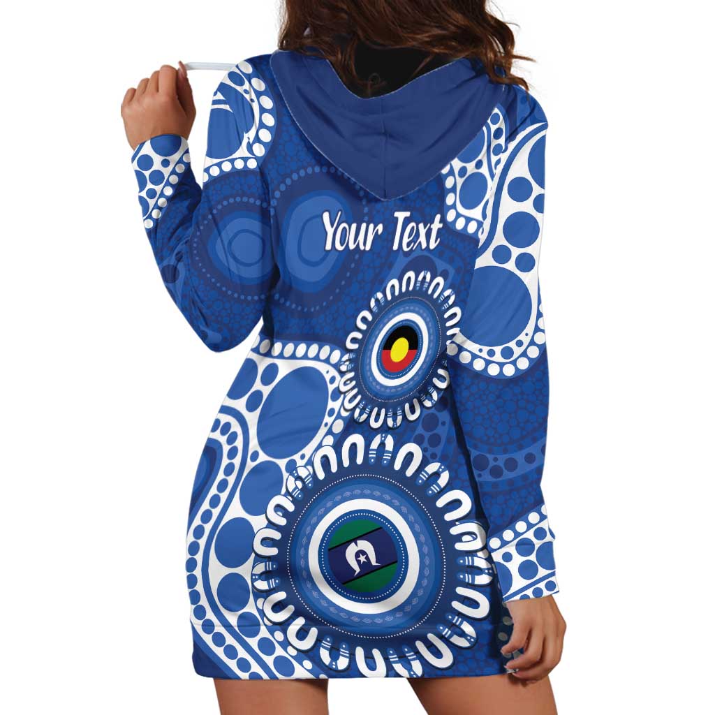 Kangaroos NAIDOC 2026 Personalised Hoodie Dress 50 Years of Deadly Aboriginal Art
