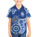 Kangaroos NAIDOC 2026 Personalised Kid Hawaiian Shirt 50 Years of Deadly Aboriginal Art