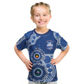Kangaroos NAIDOC 2026 Personalised Kid T Shirt 50 Years of Deadly Aboriginal Art