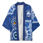 Kangaroos NAIDOC 2026 Personalised Kimono 50 Years of Deadly Aboriginal Art