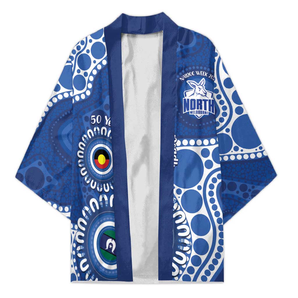 Kangaroos NAIDOC 2026 Personalised Kimono 50 Years of Deadly Aboriginal Art