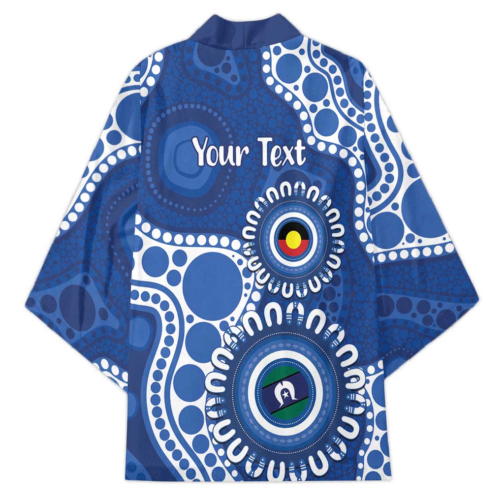 Kangaroos NAIDOC 2026 Personalised Kimono 50 Years of Deadly Aboriginal Art