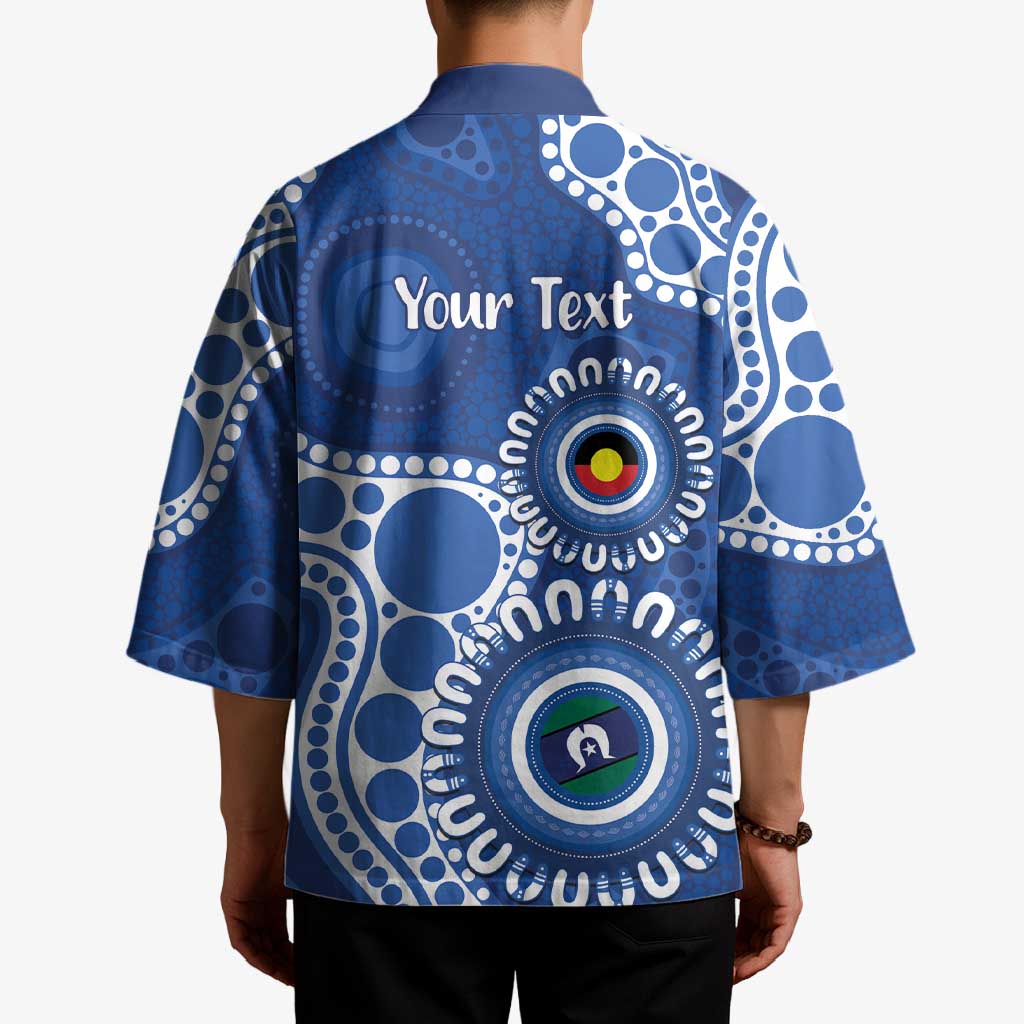 Kangaroos NAIDOC 2026 Personalised Kimono 50 Years of Deadly Aboriginal Art