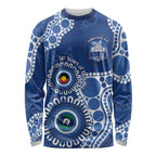 Kangaroos NAIDOC 2026 Personalised Long Sleeve Shirt 50 Years of Deadly Aboriginal Art