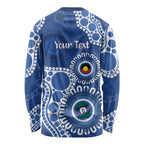 Kangaroos NAIDOC 2026 Personalised Long Sleeve Shirt 50 Years of Deadly Aboriginal Art