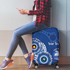 Kangaroos NAIDOC 2026 Personalised Luggage Cover 50 Years of Deadly Aboriginal Art