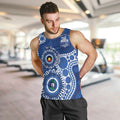 Kangaroos NAIDOC 2026 Personalised Men Tank Top 50 Years of Deadly Aboriginal Art