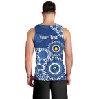 Kangaroos NAIDOC 2026 Personalised Men Tank Top 50 Years of Deadly Aboriginal Art