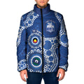 Kangaroos NAIDOC 2026 Personalised Padded Jacket 50 Years of Deadly Aboriginal Art