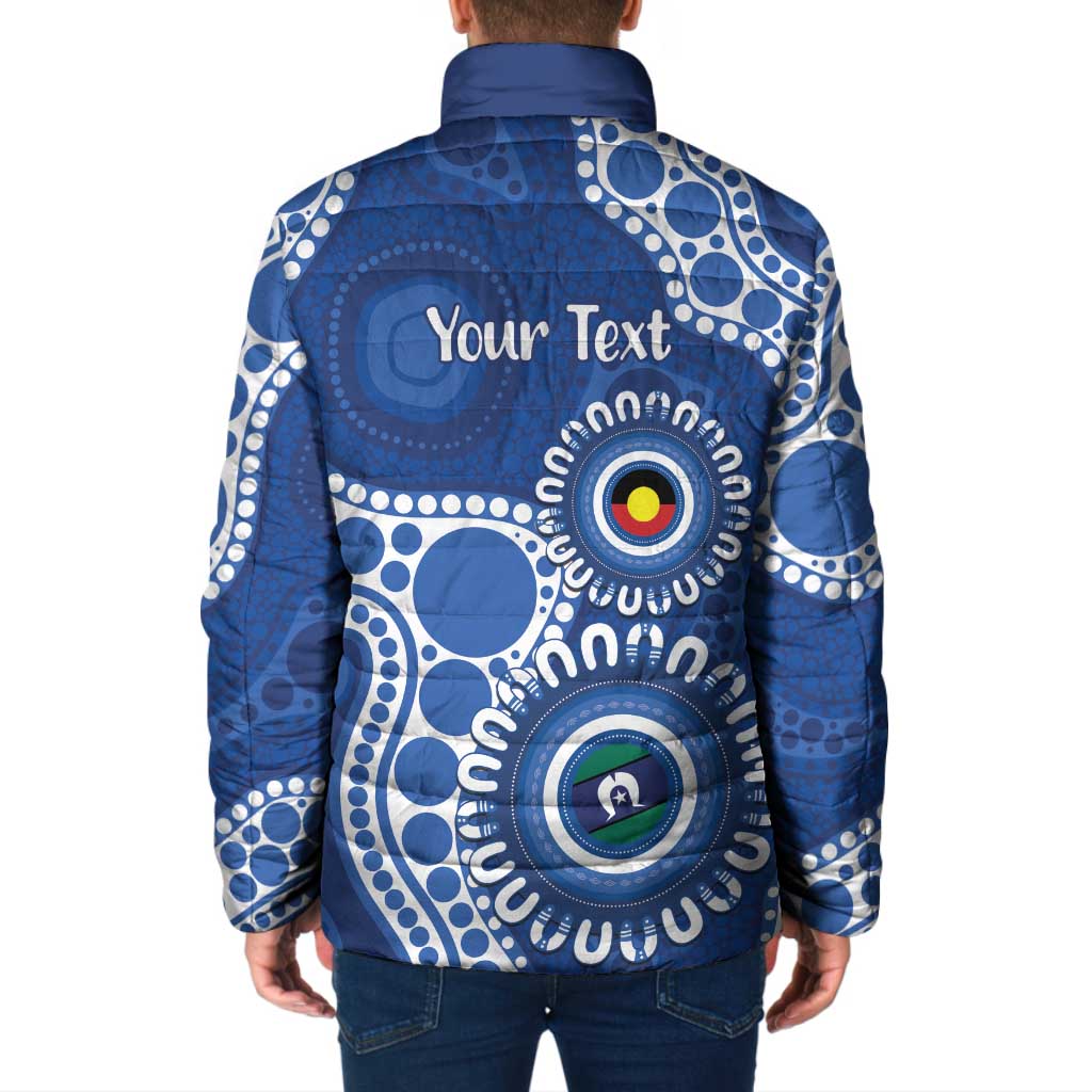 Kangaroos NAIDOC 2026 Personalised Padded Jacket 50 Years of Deadly Aboriginal Art