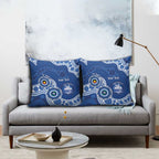 Kangaroos NAIDOC 2026 Personalised Pillow Cover 50 Years of Deadly Aboriginal Art