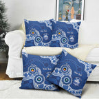 Kangaroos NAIDOC 2026 Personalised Pillow Cover 50 Years of Deadly Aboriginal Art