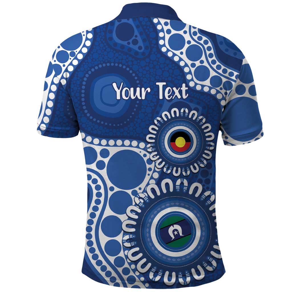Kangaroos NAIDOC 2026 Personalised Polo Shirt 50 Years of Deadly Aboriginal Art