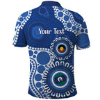 Kangaroos NAIDOC 2026 Personalised Polo Shirt 50 Years of Deadly Aboriginal Art