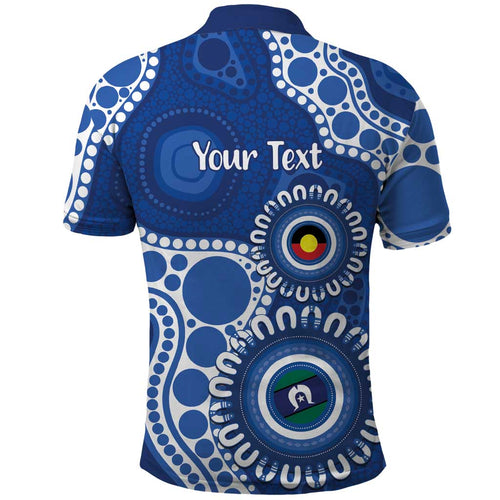 Kangaroos NAIDOC 2026 Personalised Polo Shirt 50 Years of Deadly Aboriginal Art