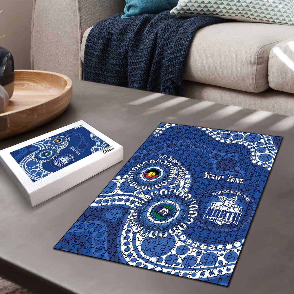 Kangaroos NAIDOC 2026 Personalised Puzzle 50 Years of Deadly Aboriginal Art