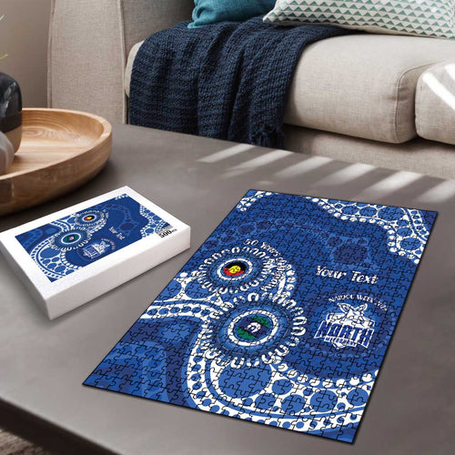 Kangaroos NAIDOC 2026 Personalised Puzzle 50 Years of Deadly Aboriginal Art