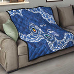 Kangaroos NAIDOC 2026 Personalised Quilt 50 Years of Deadly Aboriginal Art
