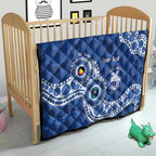 Kangaroos NAIDOC 2026 Personalised Quilt 50 Years of Deadly Aboriginal Art