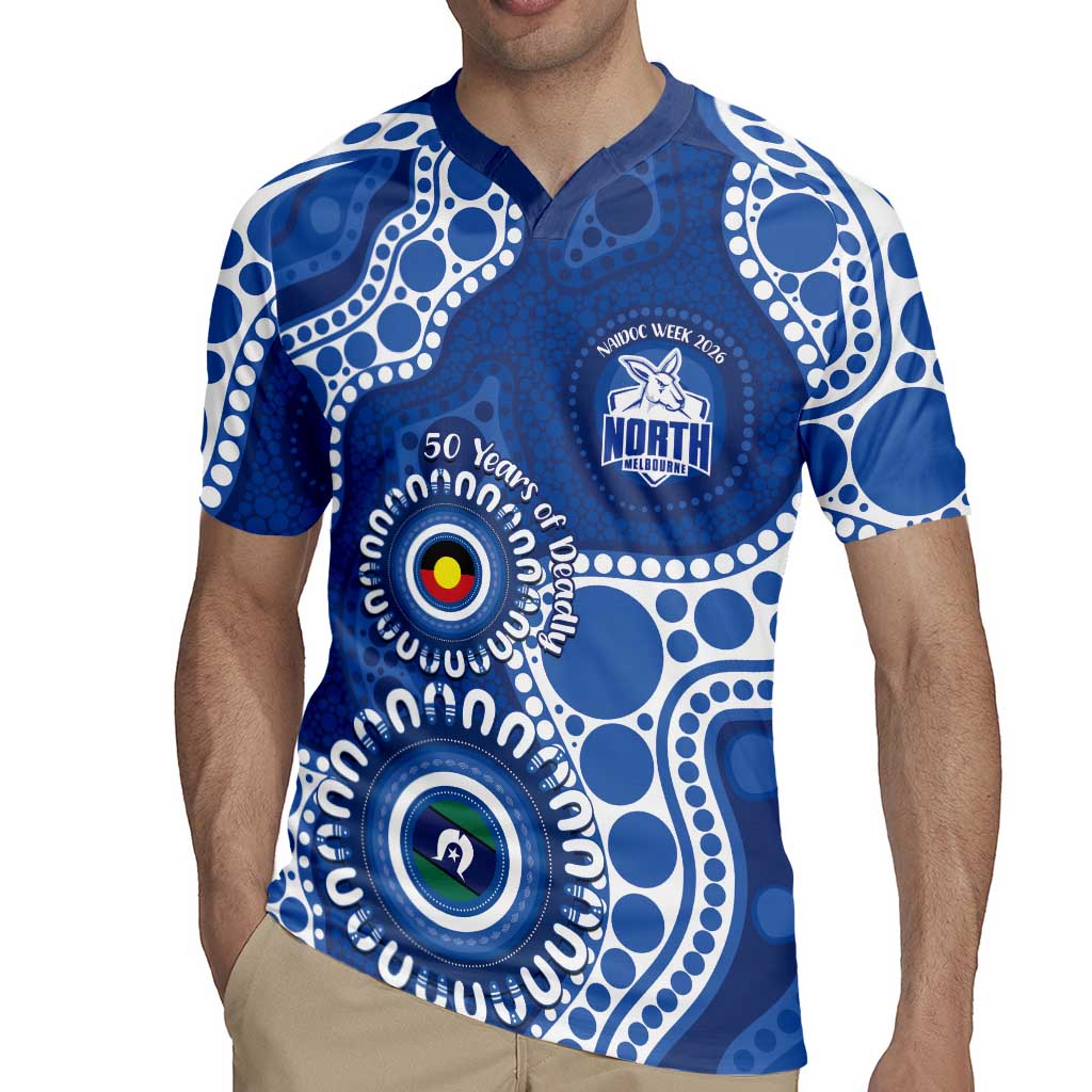 Kangaroos NAIDOC 2026 Personalised Rugby Jersey 50 Years of Deadly Aboriginal Art