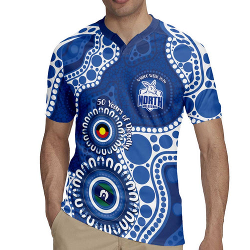 Kangaroos NAIDOC 2026 Personalised Rugby Jersey 50 Years of Deadly Aboriginal Art