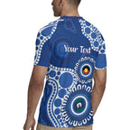 Kangaroos NAIDOC 2026 Personalised Rugby Jersey 50 Years of Deadly Aboriginal Art