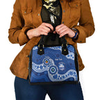 Kangaroos NAIDOC 2026 Personalised Shoulder Handbag 50 Years of Deadly Aboriginal Art