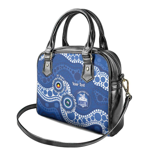 Kangaroos NAIDOC 2026 Personalised Shoulder Handbag 50 Years of Deadly Aboriginal Art